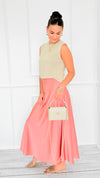 Isabella Italian Skirt- Dusty Rose-170 Bottoms-SEE YOU IN ROME-Coastal Bloom Boutique, find the trendiest versions of the popular styles and looks Located in Indialantic, FL
