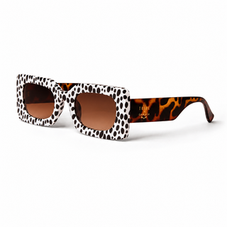 Spotted Frame Sunglasses