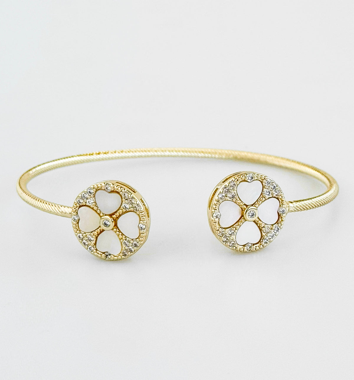 Garden Gate Cuff Bracelet-230 Jewelry-MILLENX ACCESSORIES-Coastal Bloom Boutique, find the trendiest versions of the popular styles and looks Located in Indialantic, FL