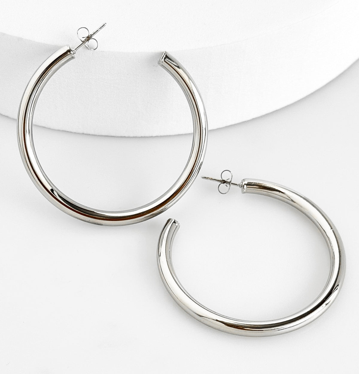 Stainless Steel Circles of Strength Earrings-230 Jewelry-NYW-Coastal Bloom Boutique, find the trendiest versions of the popular styles and looks Located in Indialantic, FL