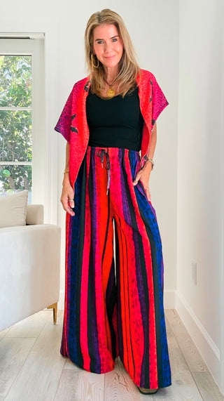 Midnight Mischief Kapri Italian Pants