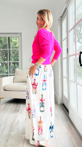 Champagne Wishes Riviera Italian Pants