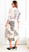 3/4 Sleeve Wrap V-Neck Maxi Dress-Dusty Salmon-200 Dresses/Jumpsuits/Rompers-HYFVE-Coastal Bloom Boutique, find the trendiest versions of the popular styles and looks Located in Indialantic, FL