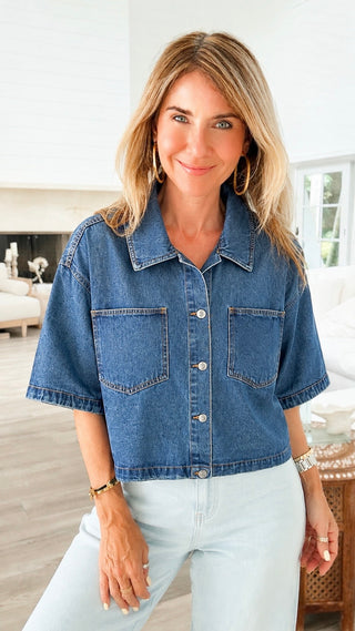 Boxy Denim Jacket