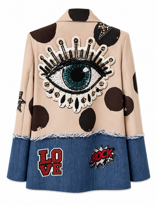 All Eyes on Love Italian Blazer