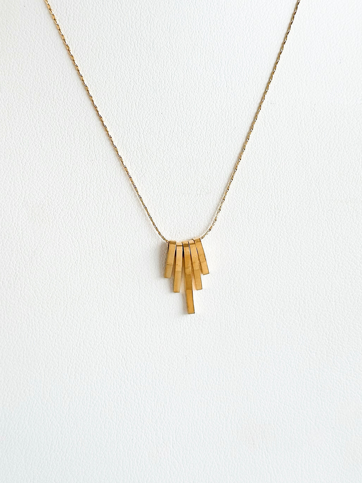 Cascading Charm Necklace-230 Jewelry-NYW-Coastal Bloom Boutique, find the trendiest versions of the popular styles and looks Located in Indialantic, FL