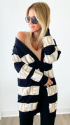 Love Italian Cardigan - Black-150 Cardigans/Layers-Germany-Coastal Bloom Boutique, find the trendiest versions of the popular styles and looks Located in Indialantic, FL