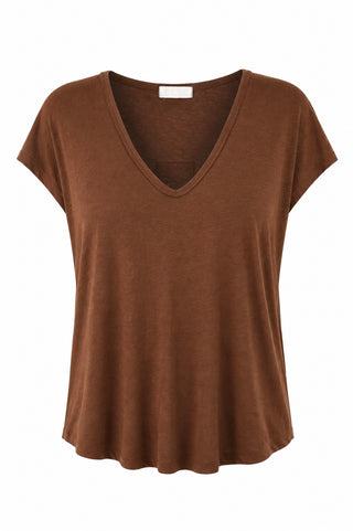 Relaxed Scoop Neck Top