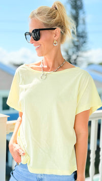 Soft Focus Moments Top -  Lemonilla