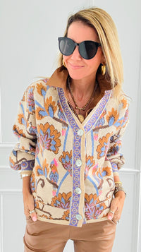 Birds in Paradise Cardigan-150 Cardigans/Layers-Fate By LFD-Coastal Bloom Boutique, find the trendiest versions of the popular styles and looks Located in Indialantic, FL