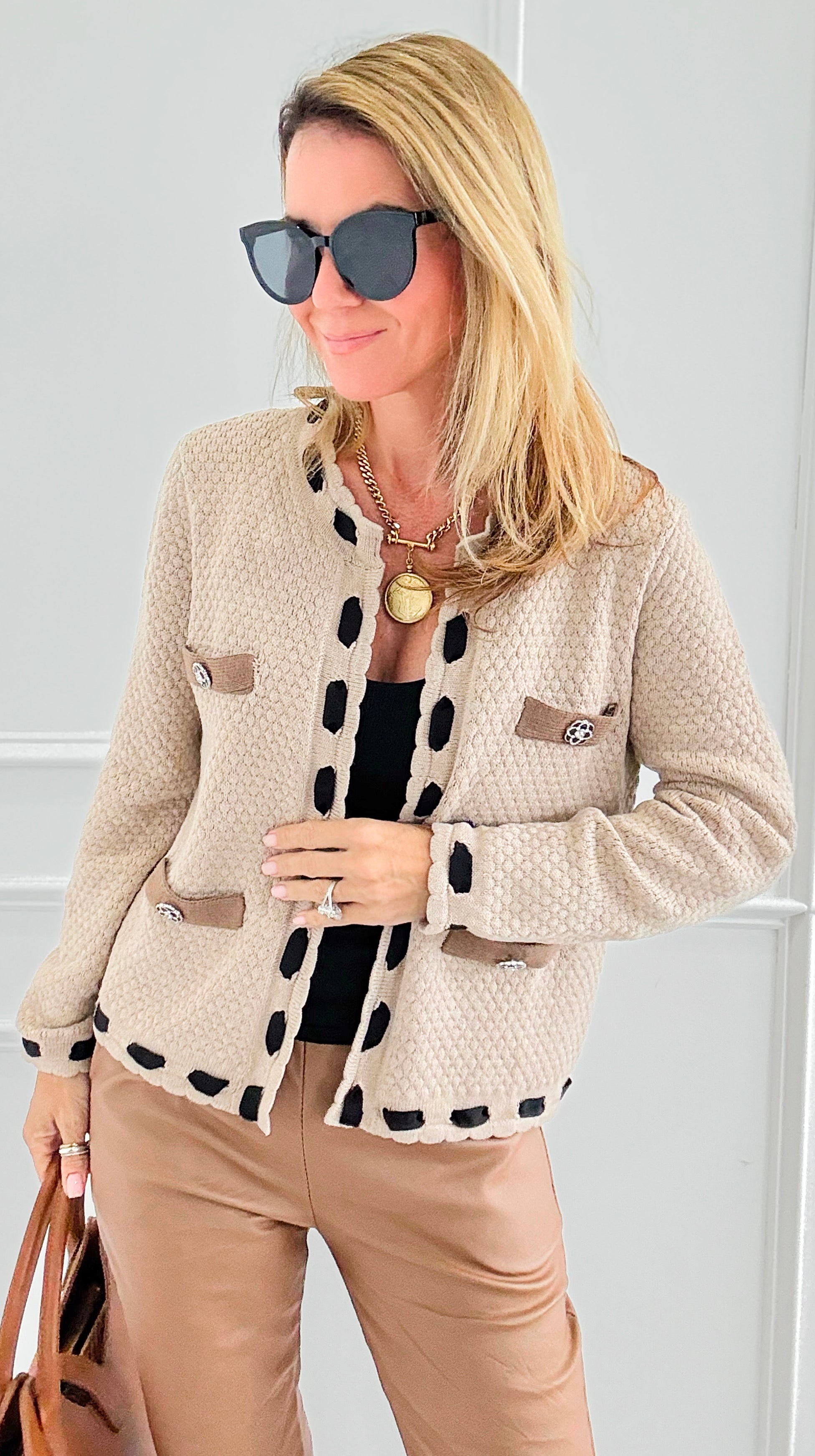 Mellia Textured Cardigan-150 Cardigans/Layers-Fate By LFD-Coastal Bloom Boutique, find the trendiest versions of the popular styles and looks Located in Indialantic, FL