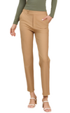 Signature Mid-Rise Ponte Pants - Khaki-170 Bottoms-YELETE-Coastal Bloom Boutique, find the trendiest versions of the popular styles and looks Located in Indialantic, FL