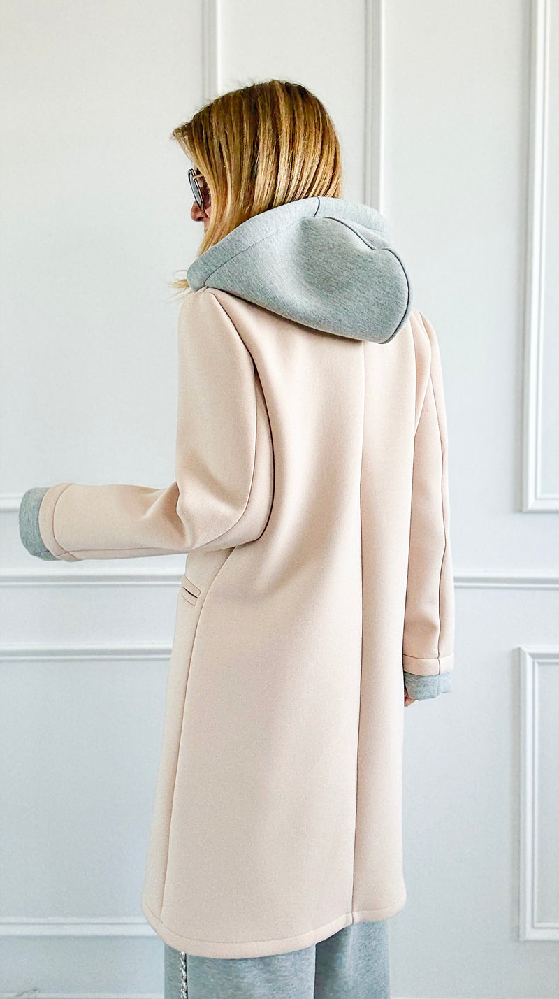 Double Take Italian Coat-160 Jackets-BONITO SRL-Coastal Bloom Boutique, find the trendiest versions of the popular styles and looks Located in Indialantic, FL