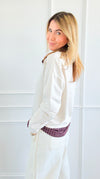 Double Take Italian Top-110 Long Sleeve Tops-BETTER GO-Coastal Bloom Boutique, find the trendiest versions of the popular styles and looks Located in Indialantic, FL
