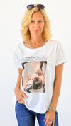 Champagne Problems Italian T-Shirt-110 Short Sleeve Tops-Italianissimo-Coastal Bloom Boutique, find the trendiest versions of the popular styles and looks Located in Indialantic, FL