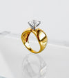 Sterling Silver Radiance Solitaire Ring-230 Jewelry-Oriental Treasure-Coastal Bloom Boutique, find the trendiest versions of the popular styles and looks Located in Indialantic, FL