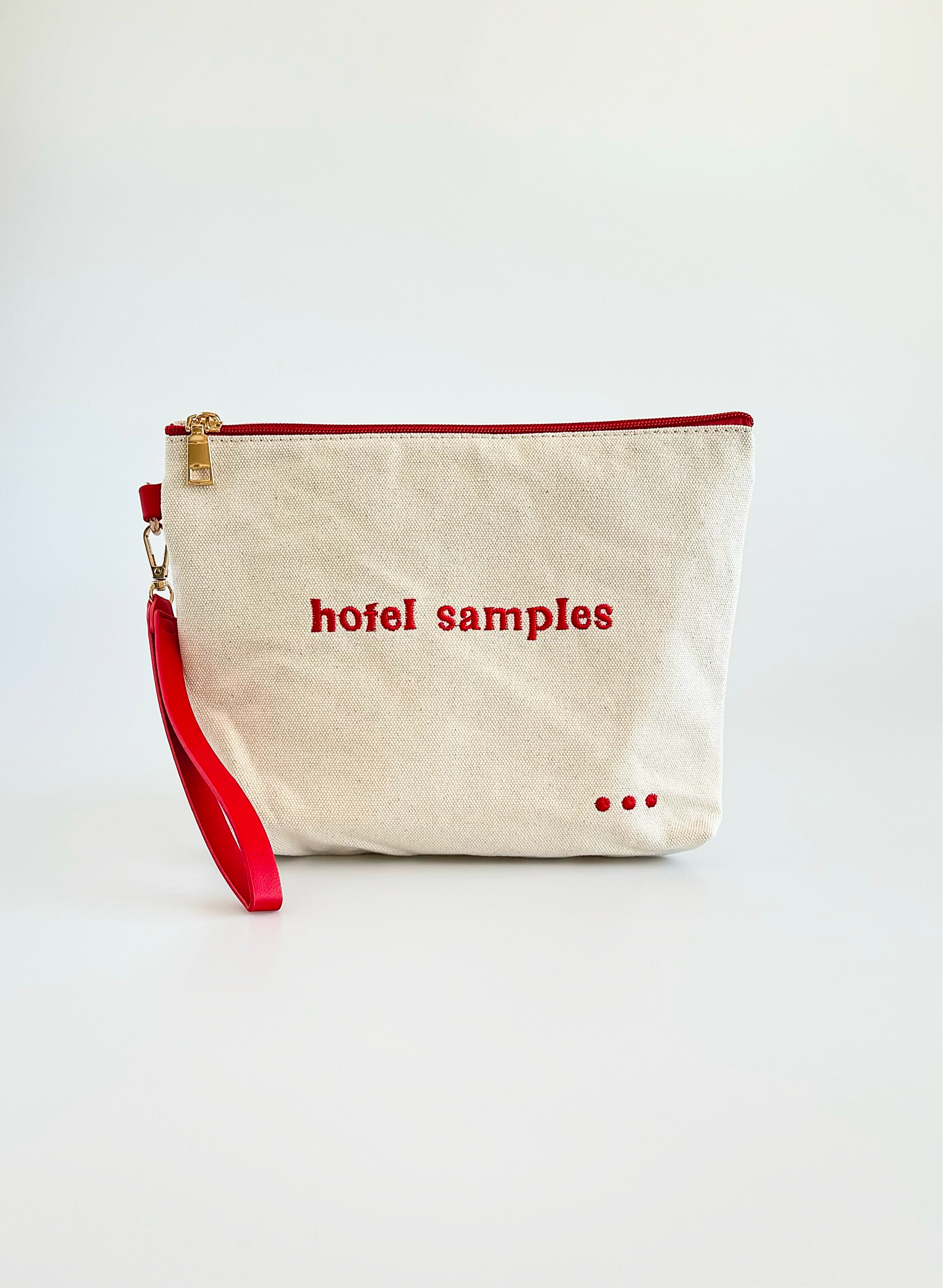 Canvas Catch All Pouch-260 Other Accessories-pretty simple-Coastal Bloom Boutique, find the trendiest versions of the popular styles and looks Located in Indialantic, FL