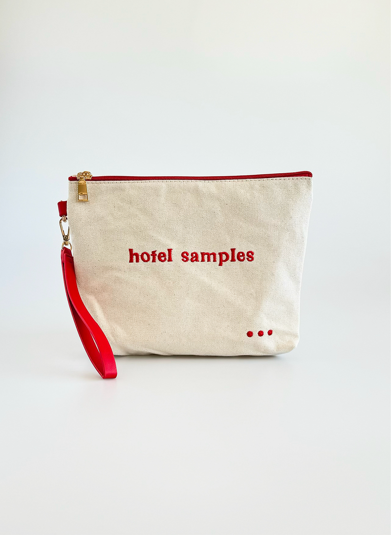 Canvas Catch All Pouch-260 Other Accessories-pretty simple-Coastal Bloom Boutique, find the trendiest versions of the popular styles and looks Located in Indialantic, FL