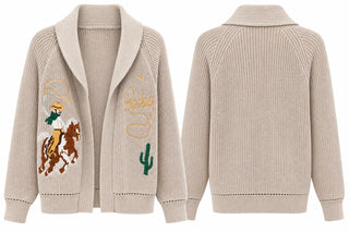 Western Cowboy Cardigan