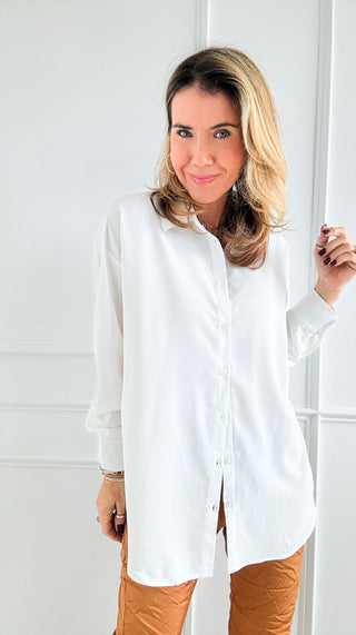 Coastal Breeze Oversized Top - Ivory-130 Long Sleeve Tops-Must Have-Coastal Bloom Boutique, find the trendiest versions of the popular styles and looks Located in Indialantic, FL