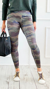 Trailblazer Neutral Tones Pocket Leggings-100 Pants-YELETE-Coastal Bloom Boutique, find the trendiest versions of the popular styles and looks Located in Indialantic, FL