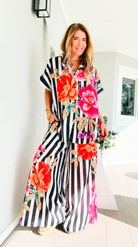 Midnight Bouquet Italian Pant