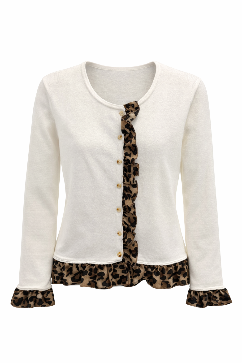 Soft Whispers Wild Details Cardigan