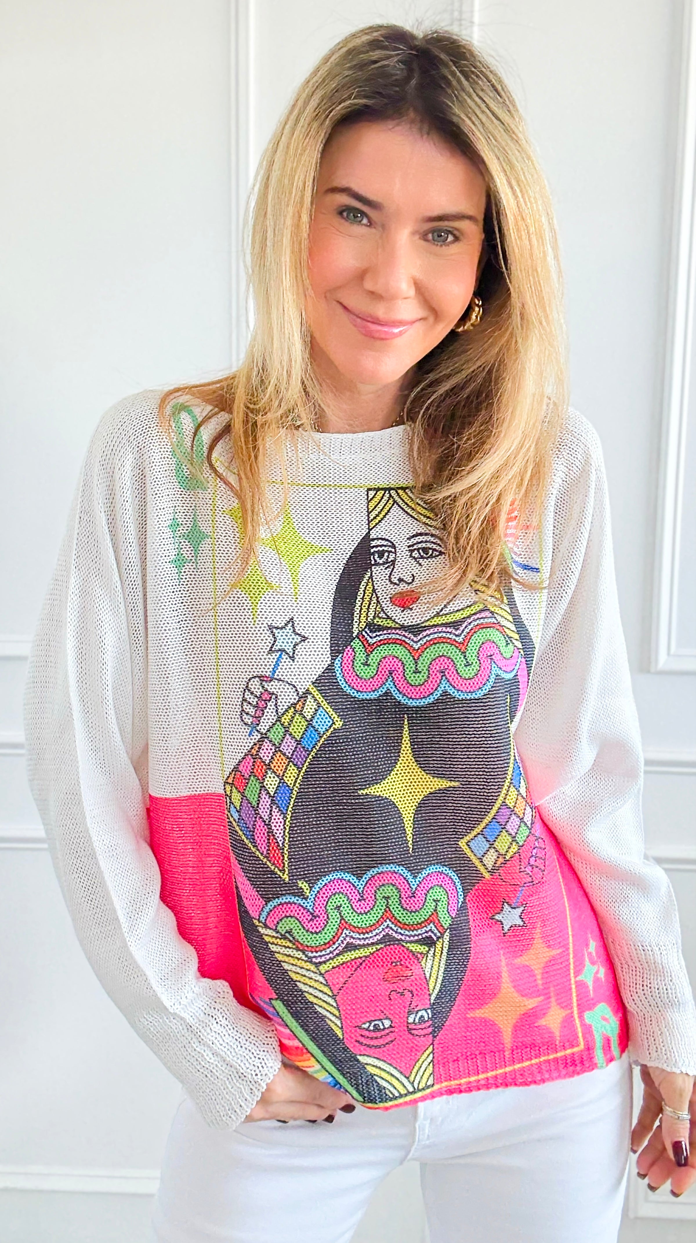 Queen Magic Italian St Tropez Knit