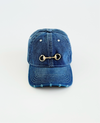 CB Custom Denim Horsebit Hat-260 Other Accessories-ICCO ACCESSORIES / Holly-Coastal Bloom Boutique, find the trendiest versions of the popular styles and looks Located in Indialantic, FL