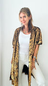 Stadium Tour Sequins Cardigan - Gold-150 Cardigan Layers-Rousseau-Coastal Bloom Boutique, find the trendiest versions of the popular styles and looks Located in Indialantic, FL