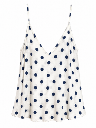 Dotted & Darling Sleeveless Italian Tank