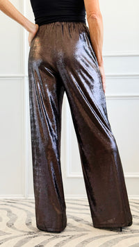 Walk the Line Charcoal Wide Leg Pants-170 Bottoms-GLAM-Coastal Bloom Boutique, find the trendiest versions of the popular styles and looks Located in Indialantic, FL