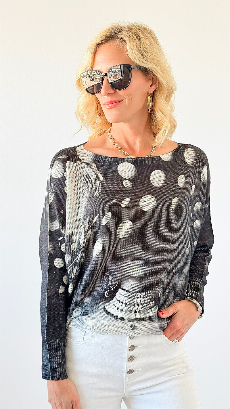 Timeless Vision St Tropez Knit-130 Long Sleeve Tops-DIS MOI-Coastal Bloom Boutique, find the trendiest versions of the popular styles and looks Located in Indialantic, FL