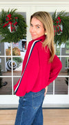 Midnight Lane Top - Wine-130 Long Sleeve Tops-JODIFL-Coastal Bloom Boutique, find the trendiest versions of the popular styles and looks Located in Indialantic, FL