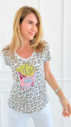 CB Custom - Fry-Day Forever Italian Top-110 short Sleeve Top-Italianissimo / Holly-Coastal Bloom Boutique, find the trendiest versions of the popular styles and looks Located in Indialantic, FL