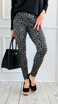 Wild Streak Slim Fit Jeggings-100 Pants-YELETE-Coastal Bloom Boutique, find the trendiest versions of the popular styles and looks Located in Indialantic, FL