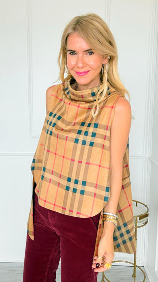 Modern Edge Printed Italian Top - BB Statement