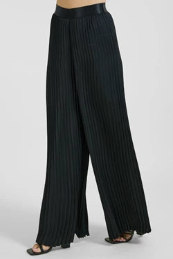 Wide Leg Pleated Pants-170 Bottoms-Glam-Coastal Bloom Boutique, find the trendiest versions of the popular styles and looks Located in Indialantic, FL