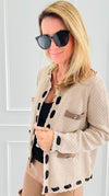 Mellia Textured Cardigan-150 Cardigans/Layers-Fate By LFD-Coastal Bloom Boutique, find the trendiest versions of the popular styles and looks Located in Indialantic, FL