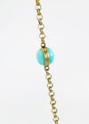 Aqua Station Long Necklace-230 Jewelry-YOCHI-Coastal Bloom Boutique, find the trendiest versions of the popular styles and looks Located in Indialantic, FL