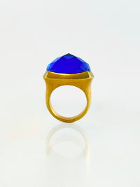 Luminous Gemstone Accent Ring - Sapphire-230 Jewelry-Betty Carre-Coastal Bloom Boutique, find the trendiest versions of the popular styles and looks Located in Indialantic, FL