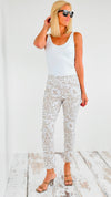 Floral Print Pants-170 Bottoms-Gretchen Scott-Coastal Bloom Boutique, find the trendiest versions of the popular styles and looks Located in Indialantic, FL