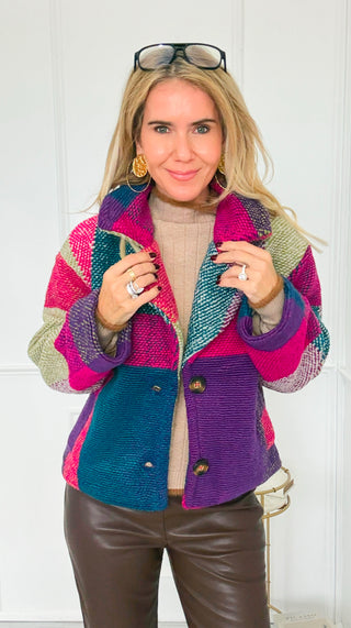 Color Story Woven Jacket