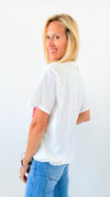 Midnight Racer Cotton Tee-110 short Sleeve Top-Sweet Claire-Coastal Bloom Boutique, find the trendiest versions of the popular styles and looks Located in Indialantic, FL