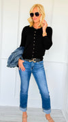 Golden Hour Button-Up Cardigan-140 Sweaters-LOVE TREE-Coastal Bloom Boutique, find the trendiest versions of the popular styles and looks Located in Indialantic, FL