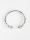 Silver Rope Clear CZ Bracelet-230 Jewelry-TREASURE JEWELS-Coastal Bloom Boutique, find the trendiest versions of the popular styles and looks Located in Indialantic, FL