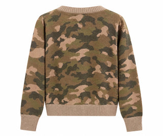 Camo Out Stitches Cardigan