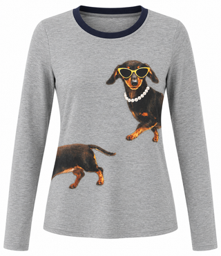 Dachshund Graphic Top