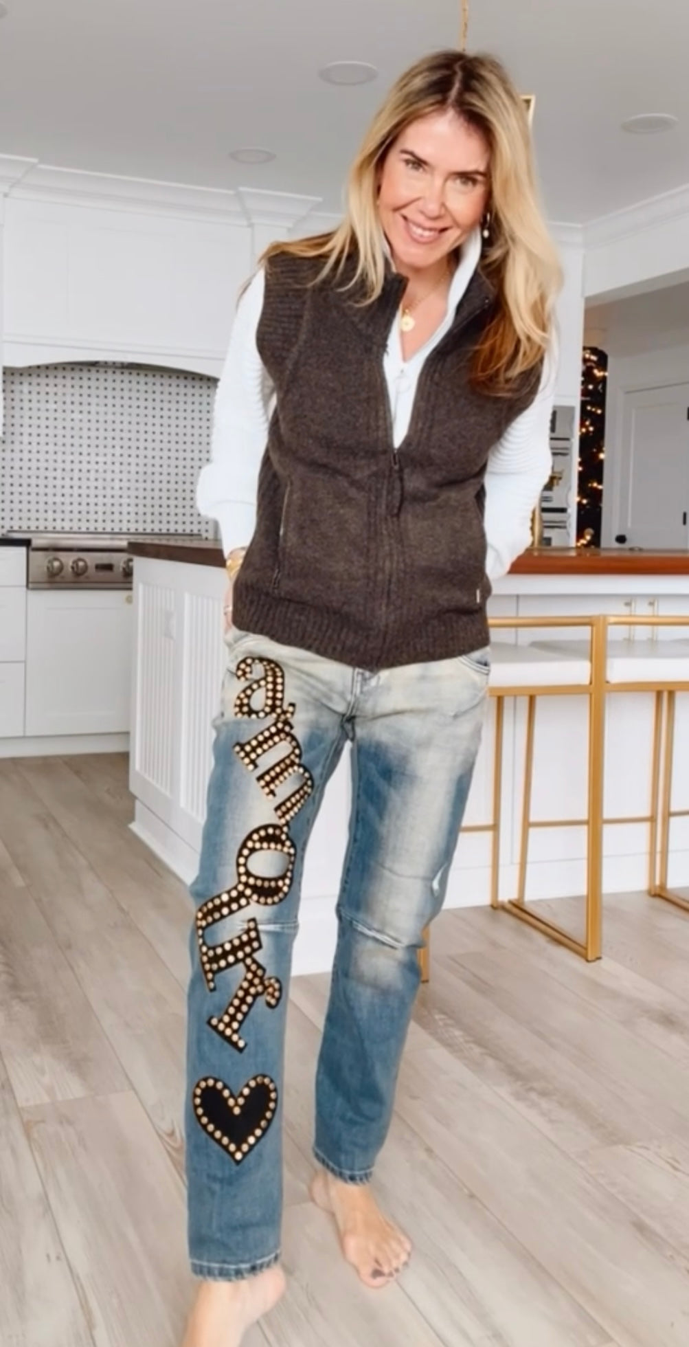 Amour Glow Denim Pant-100 Pants-DIPINTO DI BLU-Coastal Bloom Boutique, find the trendiest versions of the popular styles and looks Located in Indialantic, FL