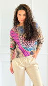 Echeveau Poetic Sweater-140 Sweaters-Fate By LFD-Coastal Bloom Boutique, find the trendiest versions of the popular styles and looks Located in Indialantic, FL